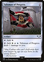 Talisman of Progress #258