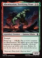Abomination, Terrifying Titan #198