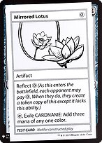 Mirrored Lotus #107