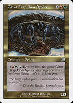 Giant Trap Door Spider #33
