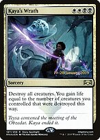 Kaya's Wrath #187s