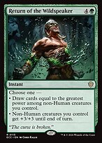Return of the Wildspeaker #115