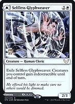Selfless Glyphweaver // Deadly Vanity #157s