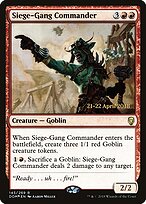 Siege-Gang Commander #143s