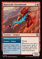 Runescale Stormbrood // Chilling Screech #221