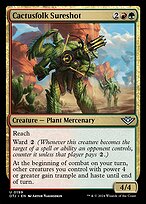 Cactusfolk Sureshot #199