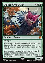 Quilled Greatwurm #111