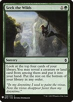 Seek the Wilds #BFZ-189