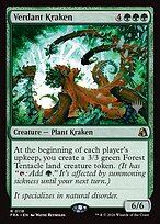 Verdant Kraken #118p