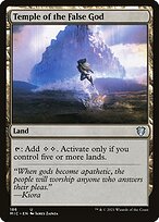 Temple of the False God #186