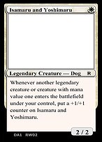 Isamaru and Yoshimaru #RW02b