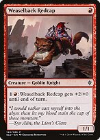 Weaselback Redcap #148