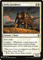 Ondu Greathorn #BFZ-40