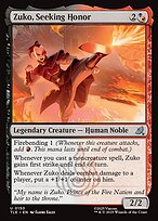Zuko, Seeking Honor #150