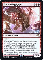 Thundering Raiju #166s