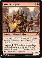 Akroan Sergeant #ORI-130