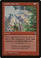 Goblin War Cry #104