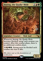 Anzrag, the Quake-Mole #186p