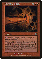 Kamahl's Sledge #102