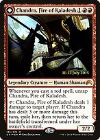 Chandra, Fire of Kaladesh // Chandra, Roaring Flame #135s