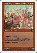 Ma Chao, Western Warrior #116