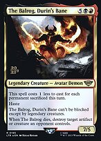 The Balrog, Durin's Bane #195s