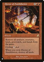 Decree of Annihilation #SCG-85