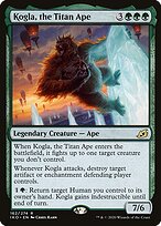 Kogla, the Titan Ape #162