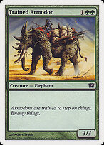 Trained Armodon #274