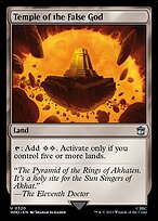 Temple of the False God #320