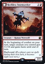 Reckless Stormseeker // Storm-Charged Slasher #157s