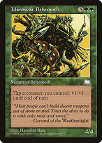 Llanowar Behemoth #132