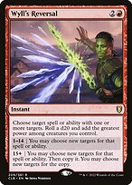 Wyll's Reversal #209