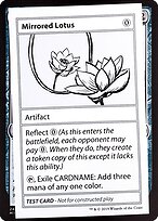 Mirrored Lotus #107