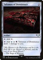 Talisman of Dominance #255