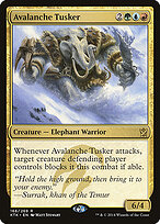Avalanche Tusker #166