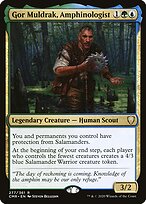 Gor Muldrak, Amphinologist #277
