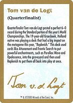 Tom van de Logt Bio (2000) #tvdl0a