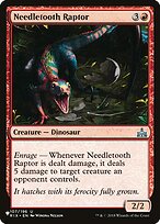 Needletooth Raptor #RIX-107