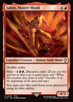 Sabin, Master Monk #57