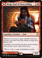 Birgi, God of Storytelling // Harnfel, Horn of Bounty #123