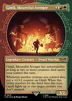 Gimli, Mournful Avenger #815