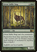 Great Sable Stag #186