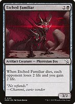 Etched Familiar #101