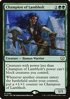 Champion of Lambholt #293