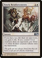 Timely Reinforcements #M12-40