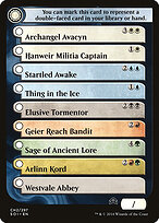 Shadows Over Innistrad Checklist 2 #CH2