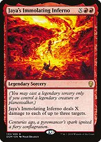 Jaya's Immolating Inferno #133