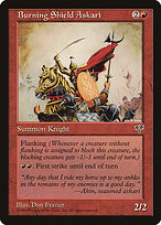 Burning Shield Askari #162