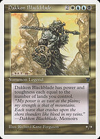 Dakkon Blackblade #75